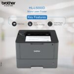 Brother HL-L5000D Business Laser Printer with Auto Duplex Printing - Image 2