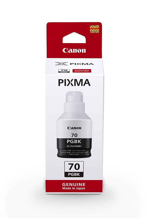 Canon 71 S Black Colour Ink Bottle | Original for Canon Inkjet Printers 70.0ML