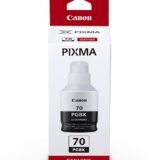 Canon 70 Black Colour Ink Bottle | Original for Canon Inkjet Printers