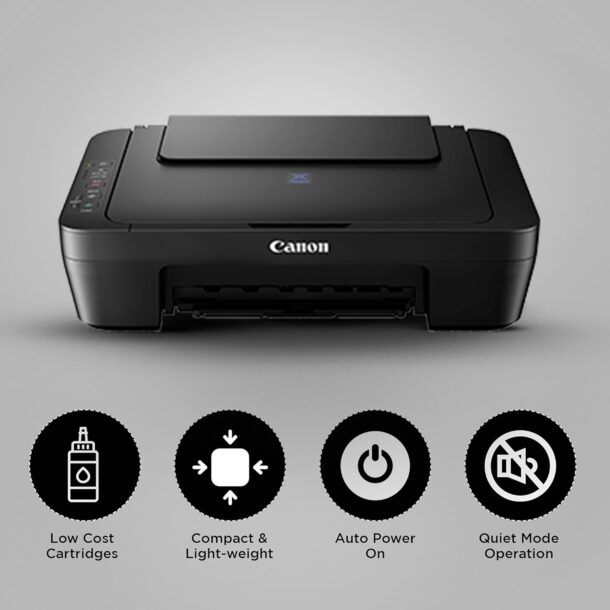 Canon Pixma E410 All-in-One Inkjet Printer - Image 2