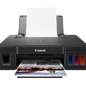 Canon Pixma Megatank G1010 Refillable Single Function Ink Tank Colour Printer for High Volume Printing