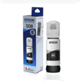 Epson 008 Black Ink – Genuine Epson High-Capacity Bottle