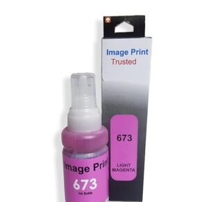 Epson 673 Light Magenta Ink Bottle | Original Epson Ink for EcoTank Printers