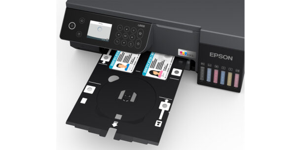 Epson EcoTank L8100 A4 Multifunction WIFI Ink Tank Printer Photo, CD/DVD and PVC/ID card 6 colour ink Speed 8 IPM Warranty 50000 pages or 1 Year - Image 2