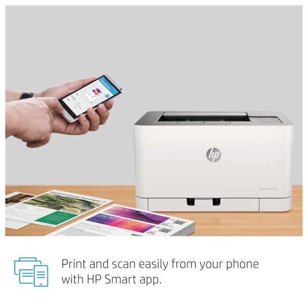 HP Color Laser 150nw Wireless Color Laser Printer - Image 2