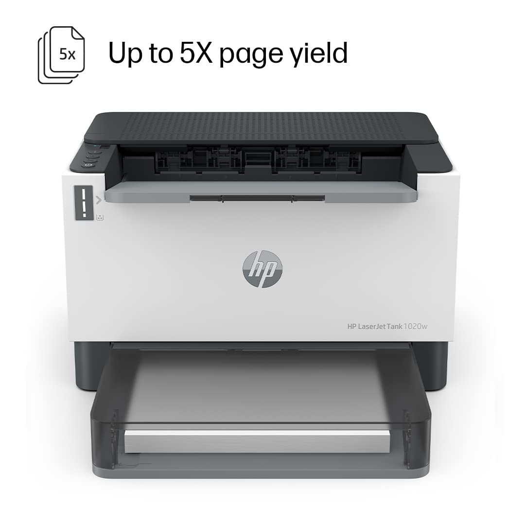 HP LaserJet Tank 1020w Single Function Monochrome Wifi Printer - Image 3