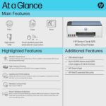 HP Smart Tank 525 All-in-one Colour Printer with 1 Extra Black Ink Bottle (Upto 12000 Black and 6000 Colour Prints) and 1 Year Extended Warranty with PHA Coverage. -Print, Scan & Copy for Office/Home - Image 3