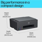 HP Smart Tank 581 All-in-one Colour Printer with 1 Extra Black Ink Bottle (Upto 12000 Black and 6000 Colour Prints) and 1 Year Extended Warranty with PHA Coverage. -Print, Scan & Copy for Office/Home - Image 2