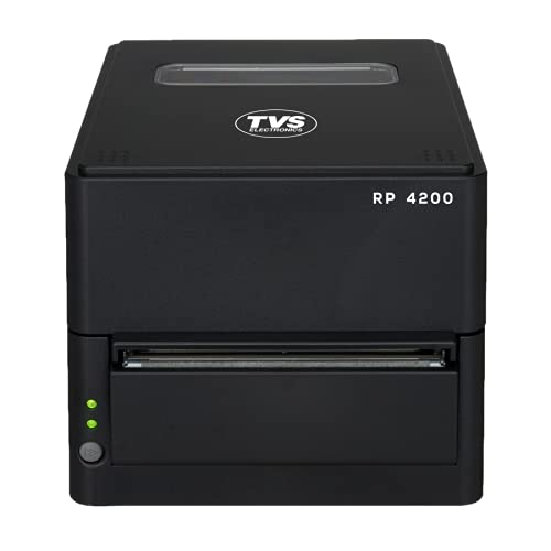 TVS RP 4200 4 inch Thermal Receipt / POS Printer, High Speed Printing of 200 mm/sec, USB & Serial Port, Auto Cutter, Cash Drawer Port