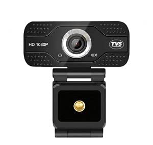 TVS Electronics WC 103 Plus Webcam | HD Video Calling with Built-in Microphone