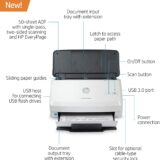 HP ScanJet Pro 3000 S4 Sheet-Feed Scanner | Fast Duplex Document Scanner