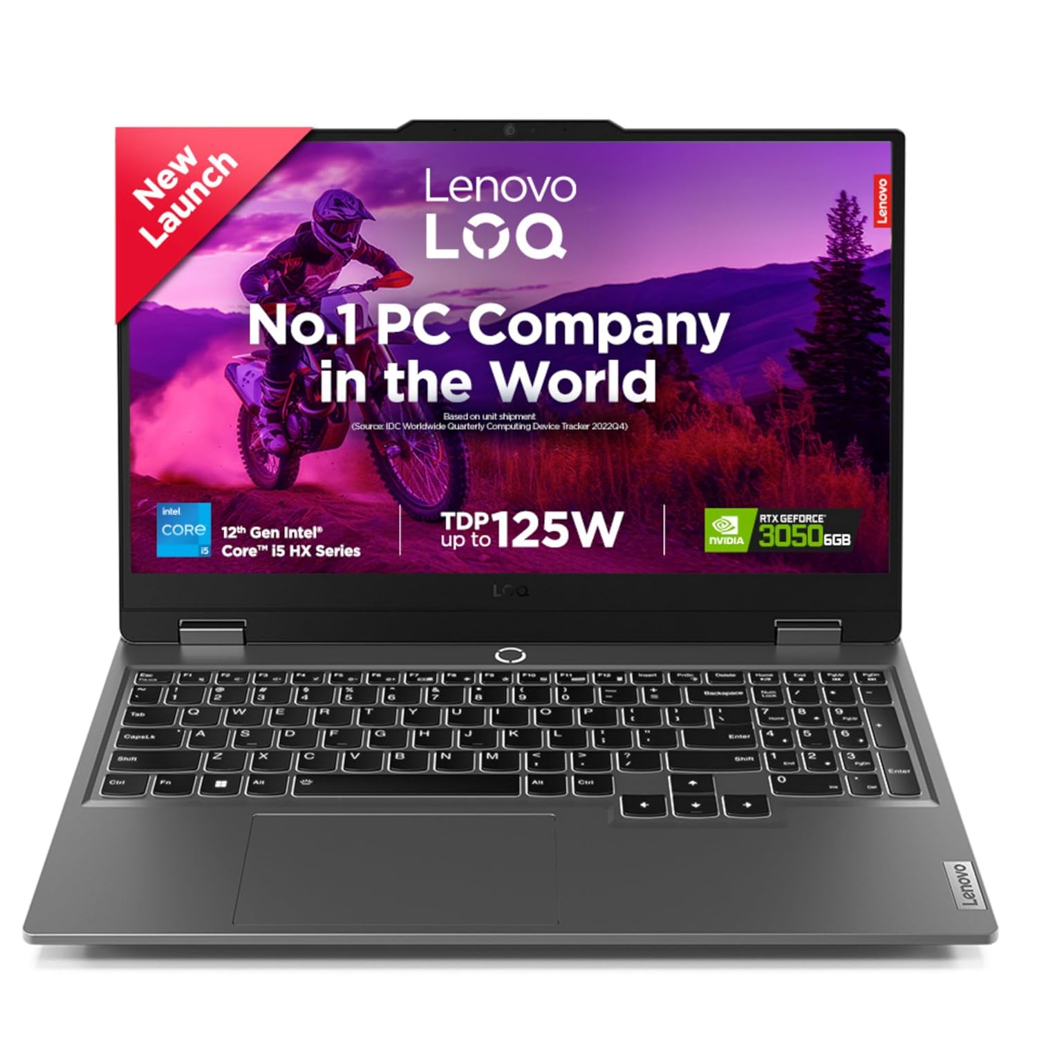 Lenovo LOQ 83DVO1NB8IN Gaming Laptop – i5 13th Gen | 16GB RAM | 512GB SSD | RTX 3050A 4GB | Windows 11 with Bag